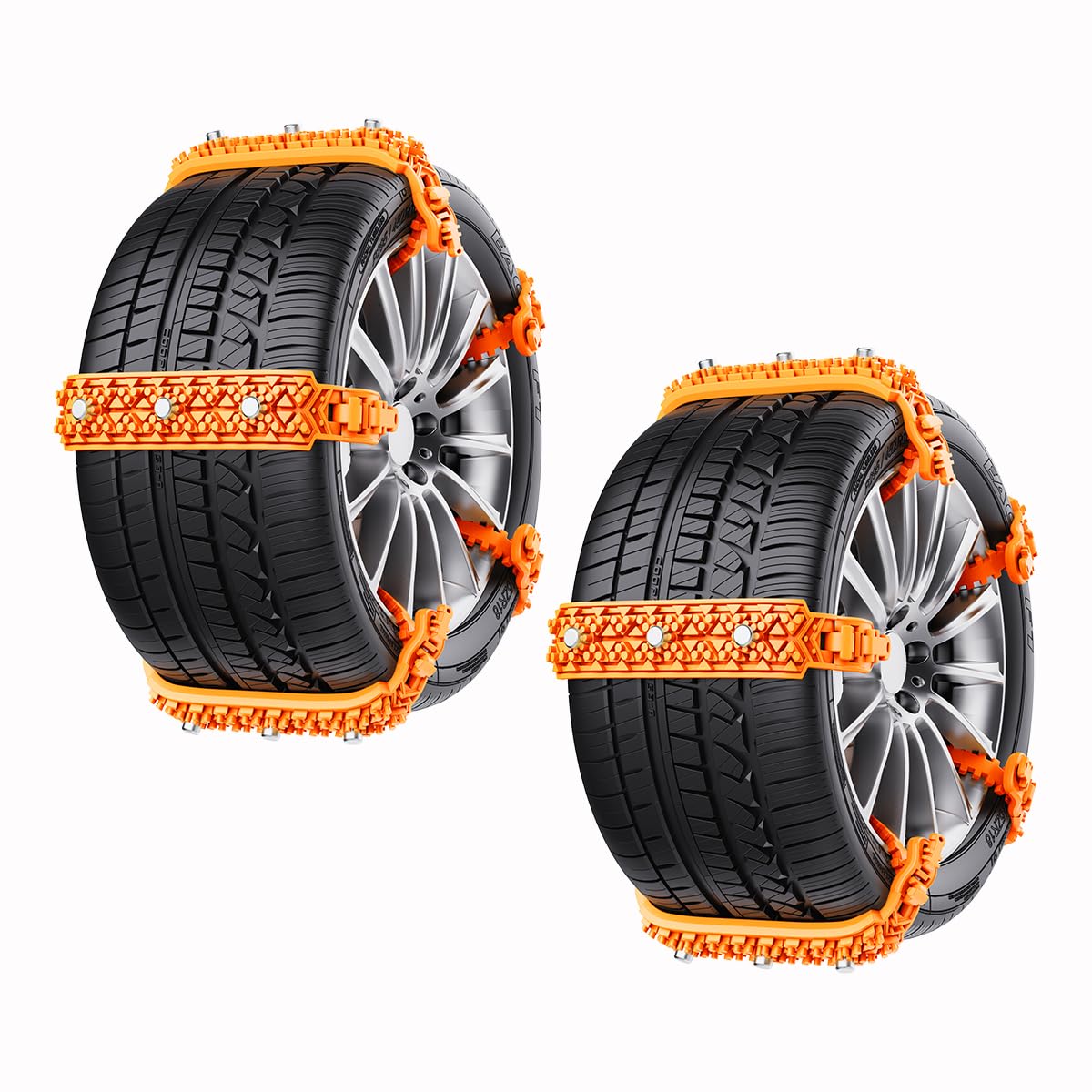 Amazon.co.jp: Lanito タイヤチェーン 非金属 スノーチェーン 10本 雪